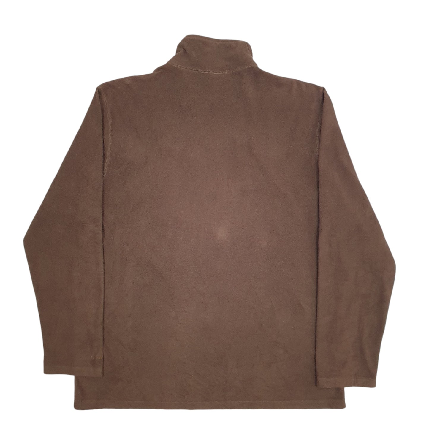 Mens Brown The North Face  Quarter Zip Jumper