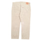 Mens Beige Levis  Corduroy Trousers