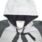 Mens Grey Puma Spellout Hoodie Jumper