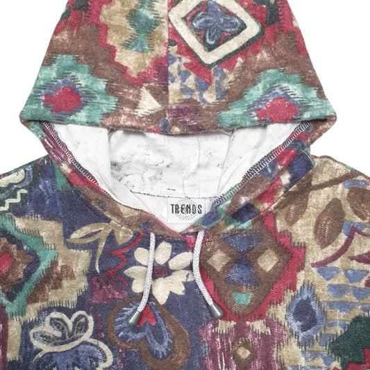 Womens Multi Trends Made In USA Hoodie Jumper