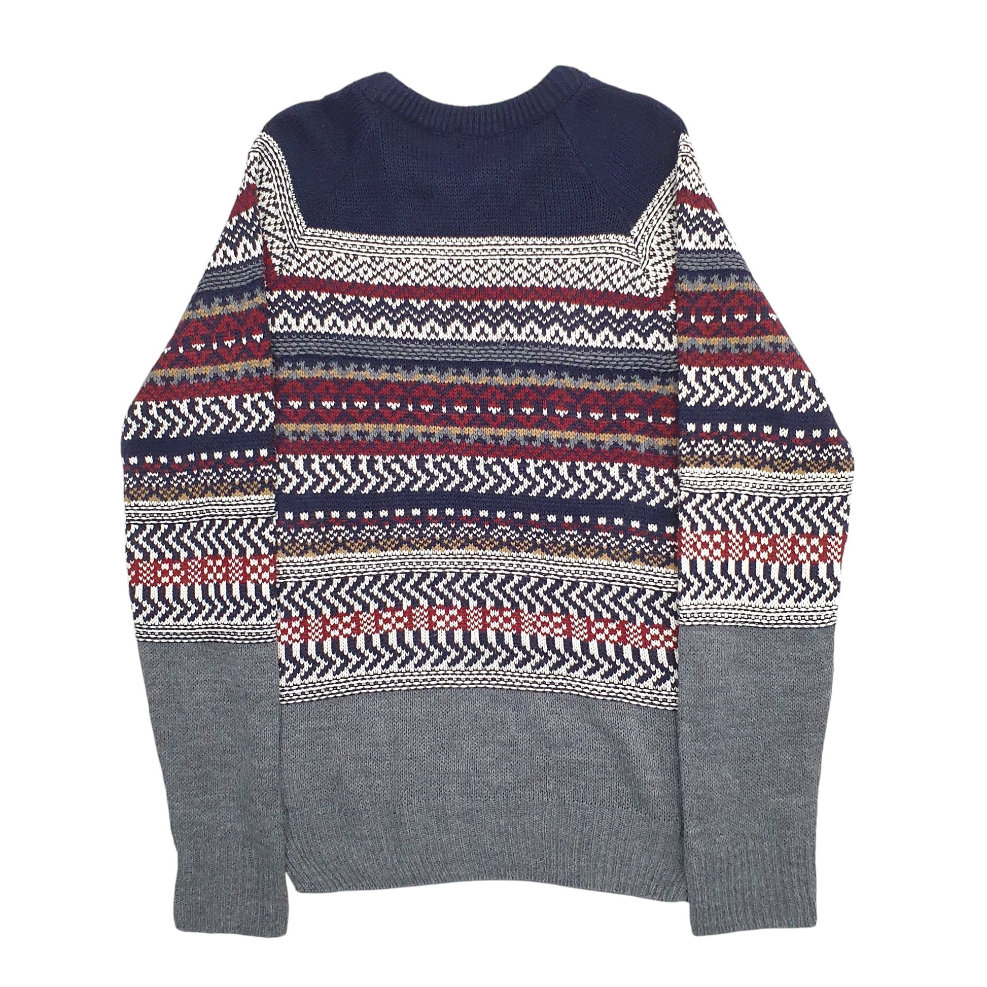 Womens Grey Cargo Quay  Crewneck Jumper