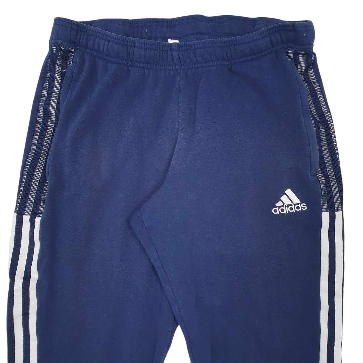 Mens Blue Adidas  Jogger Trousers