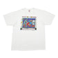 Mens White Jerzees Single Stitch Vintage 90s Short Sleeve T Shirt