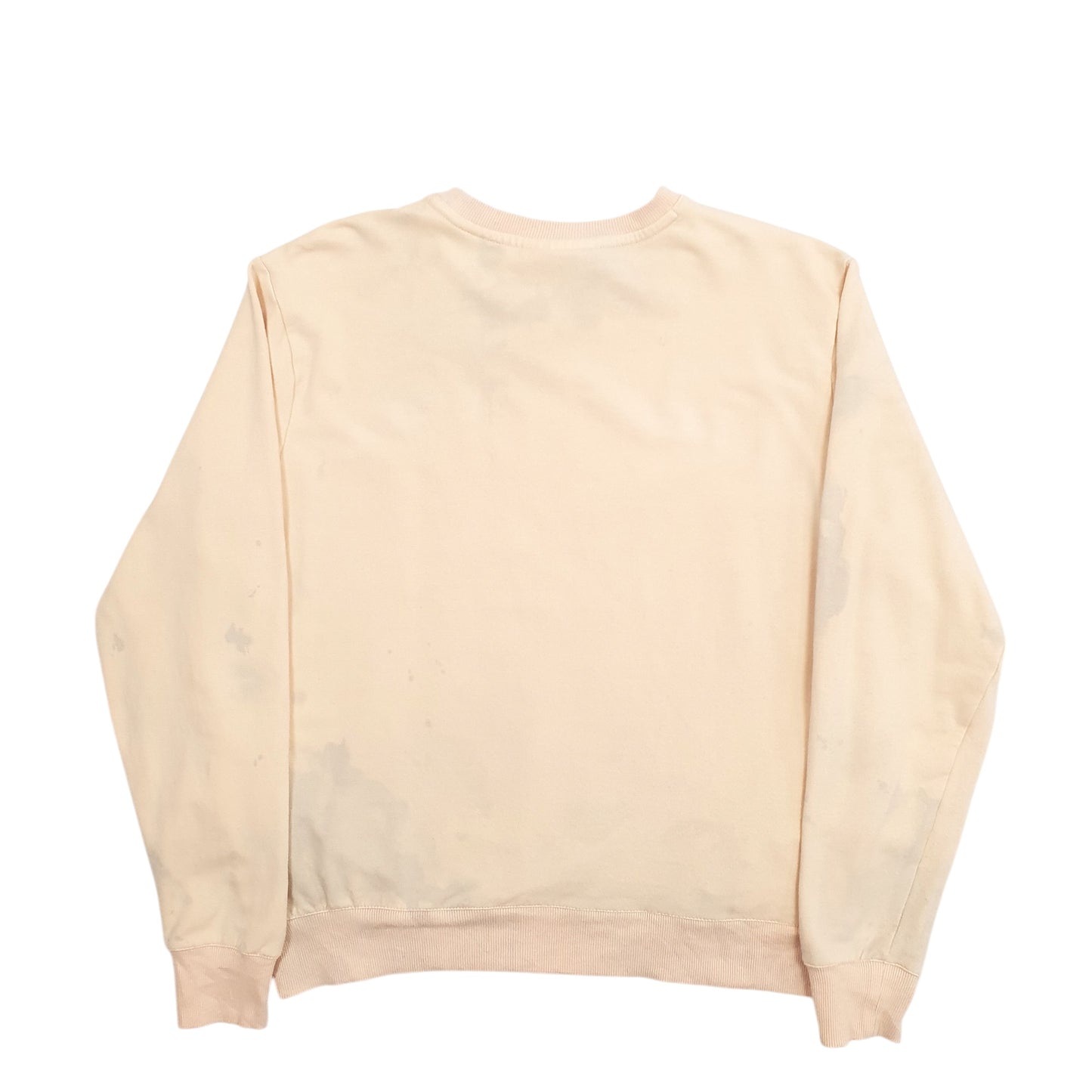 Womens Peach Fila  Crewneck Jumper