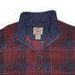 Mens Burgundy Chisholm Trial  Quarter Zip Jumper