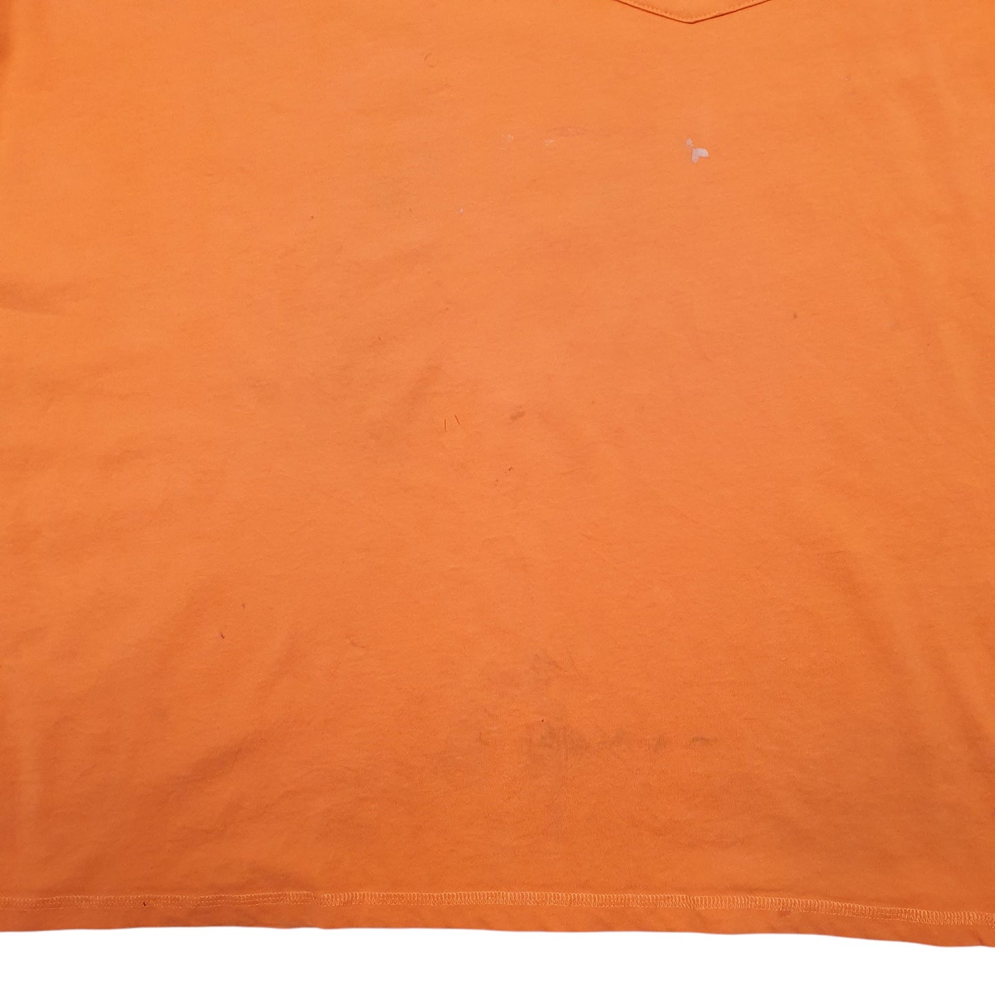 Mens Orange Carhartt  Short Sleeve T Shirt