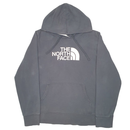 Womens Black The North Face Spellout Hoodie Jumper