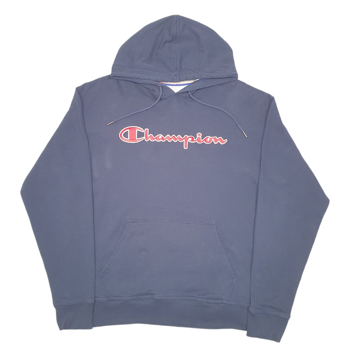 Mens Navy Champion  Hoodie Jumper