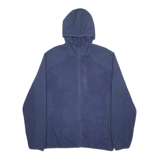 Mens Navy Reebok  Full Zip Jumper