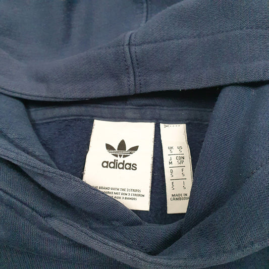 Mens Navy Adidas  Hoodie Jumper