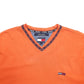 Mens Orange Tommy Hilfiger  Short Sleeve T Shirt