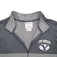 Mens Grey Champion BYU Cougars Quarter Zip Jumper