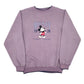 Mens Purple Disney  Crewneck Jumper