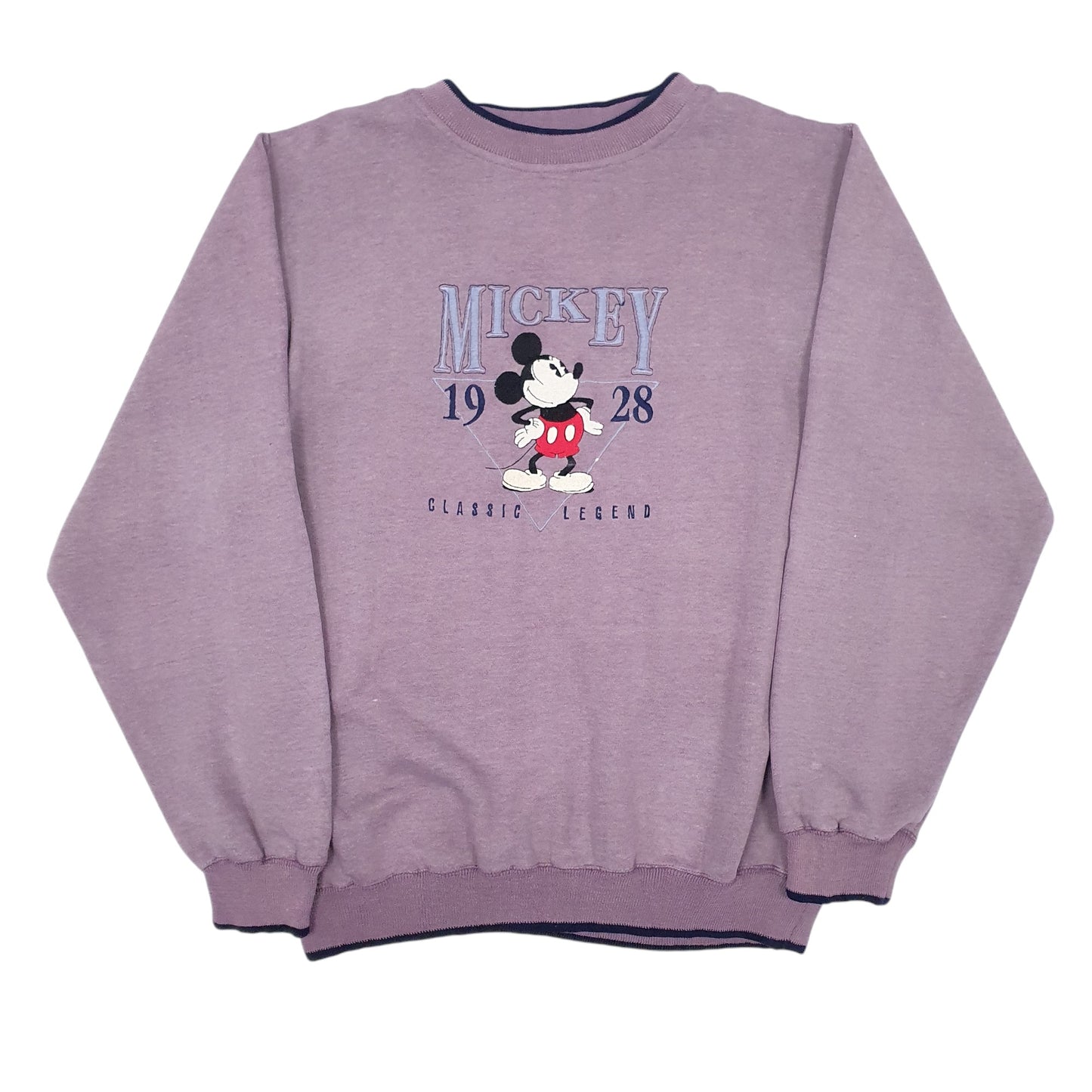 Mens Purple Disney  Crewneck Jumper