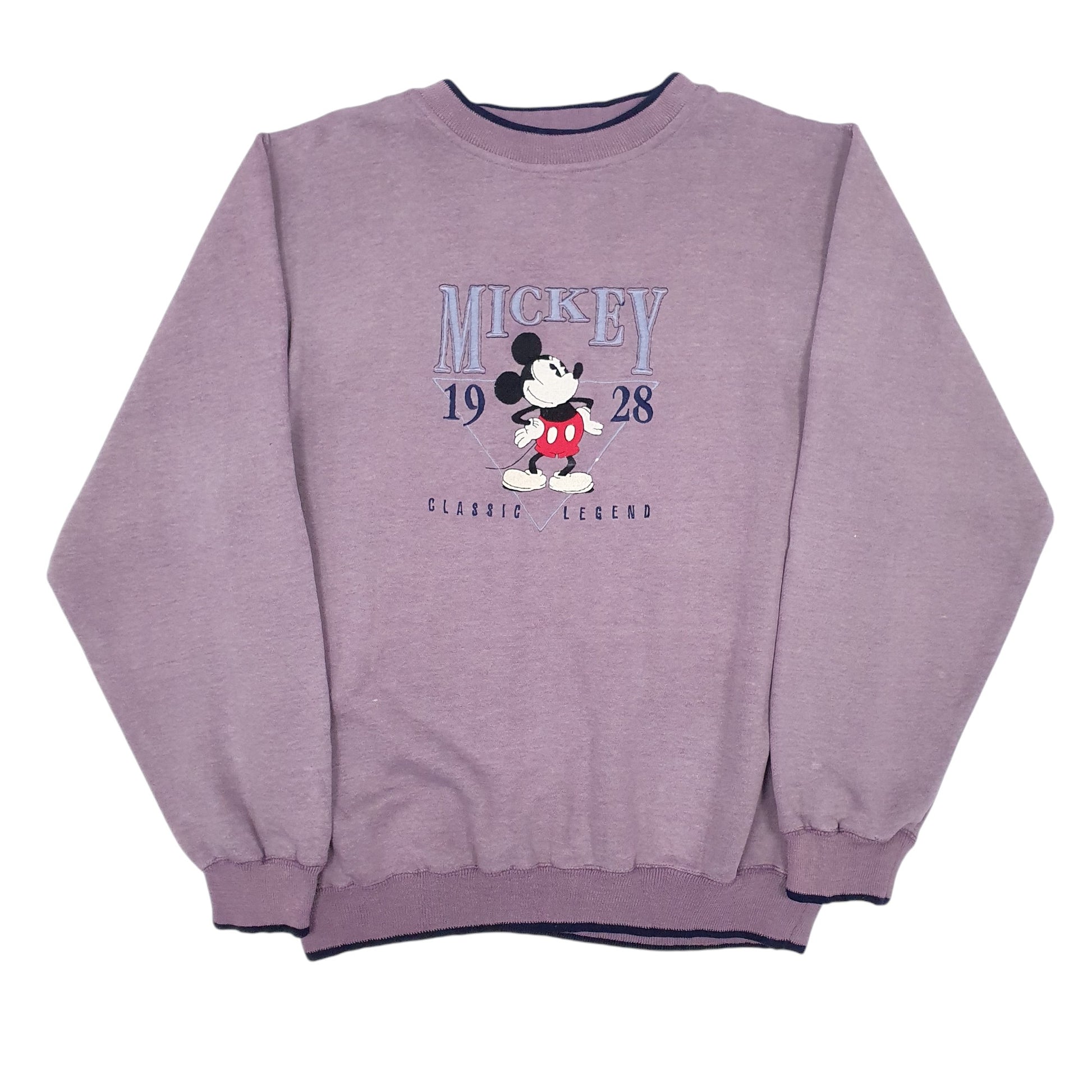 Mens Purple Disney  Crewneck Jumper