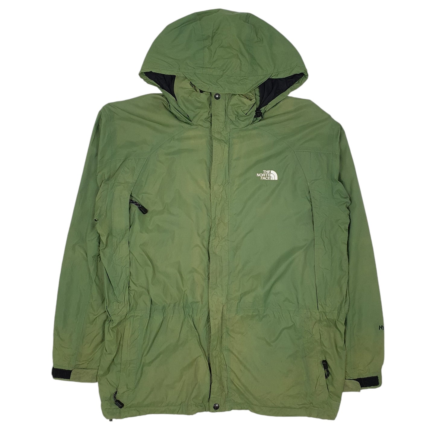 Mens Green The North Face Hyvent  Coat