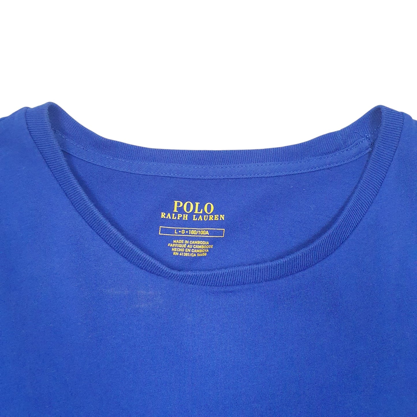 Mens Blue Polo Ralph Lauren  Short Sleeve T Shirt