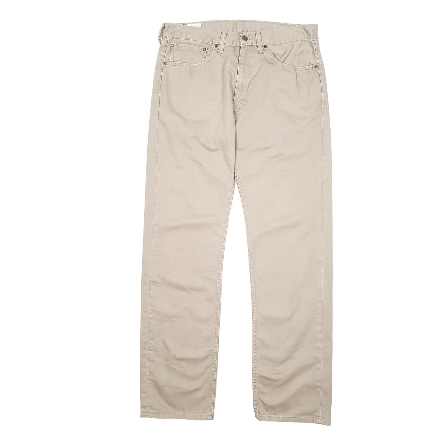 Mens Beige Levis  505 JeansW34 L34