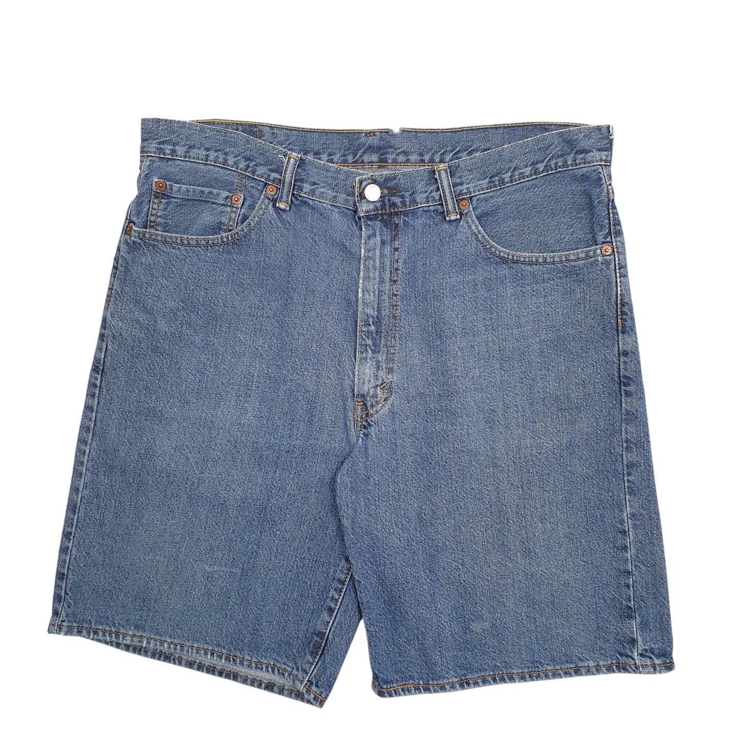 Mens Blue Levis 550 Denim Shorts