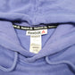 Mens Purple Reebok Spellout Hoodie Jumper