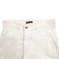 Womens Cream Lee Mid Rise Stretch Fit Chino Trousers