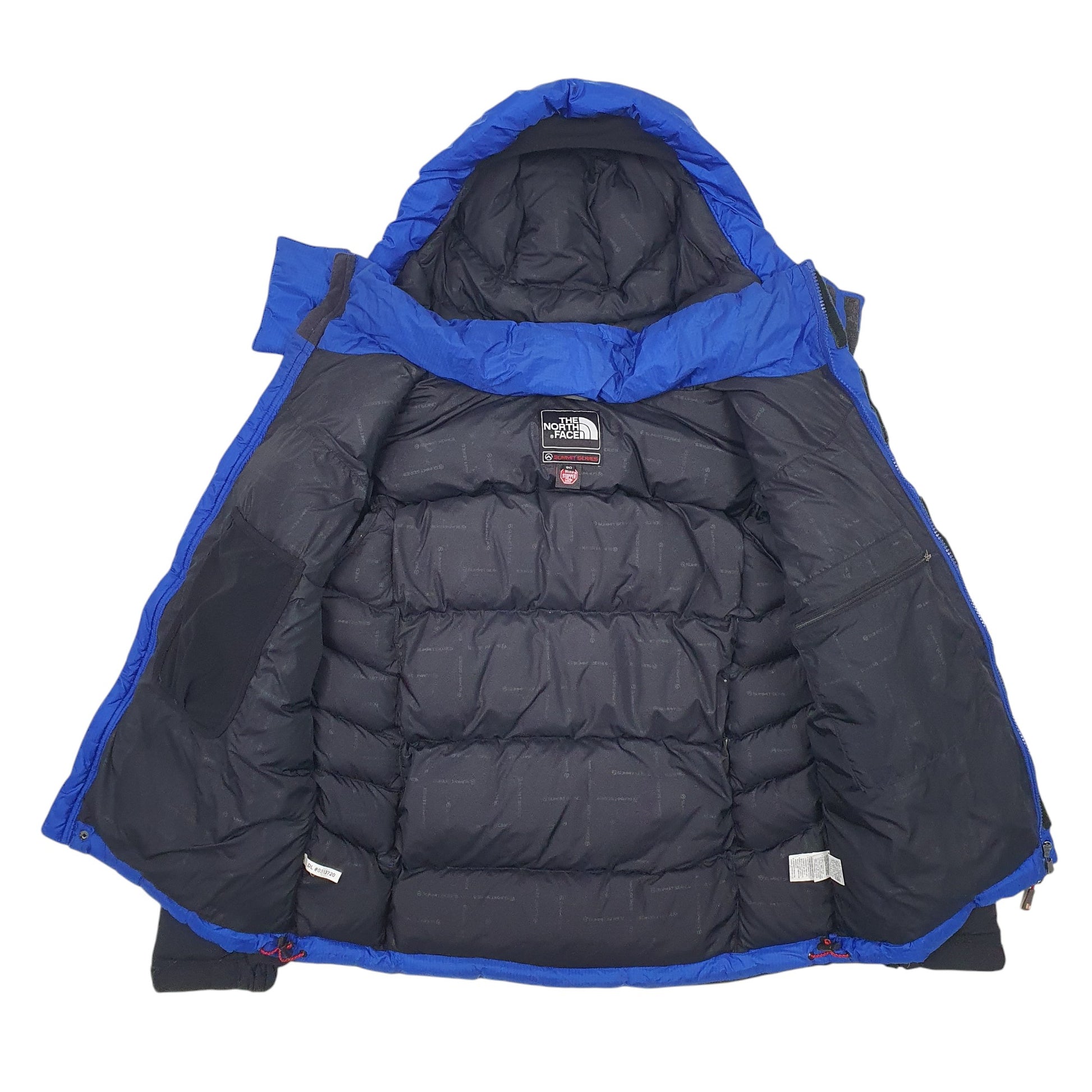 Mens Blue The North Face Baltoro 700 Summit Series  Coat