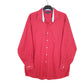Mens Red Tommy Hilfiger  Long Sleeve Shirt