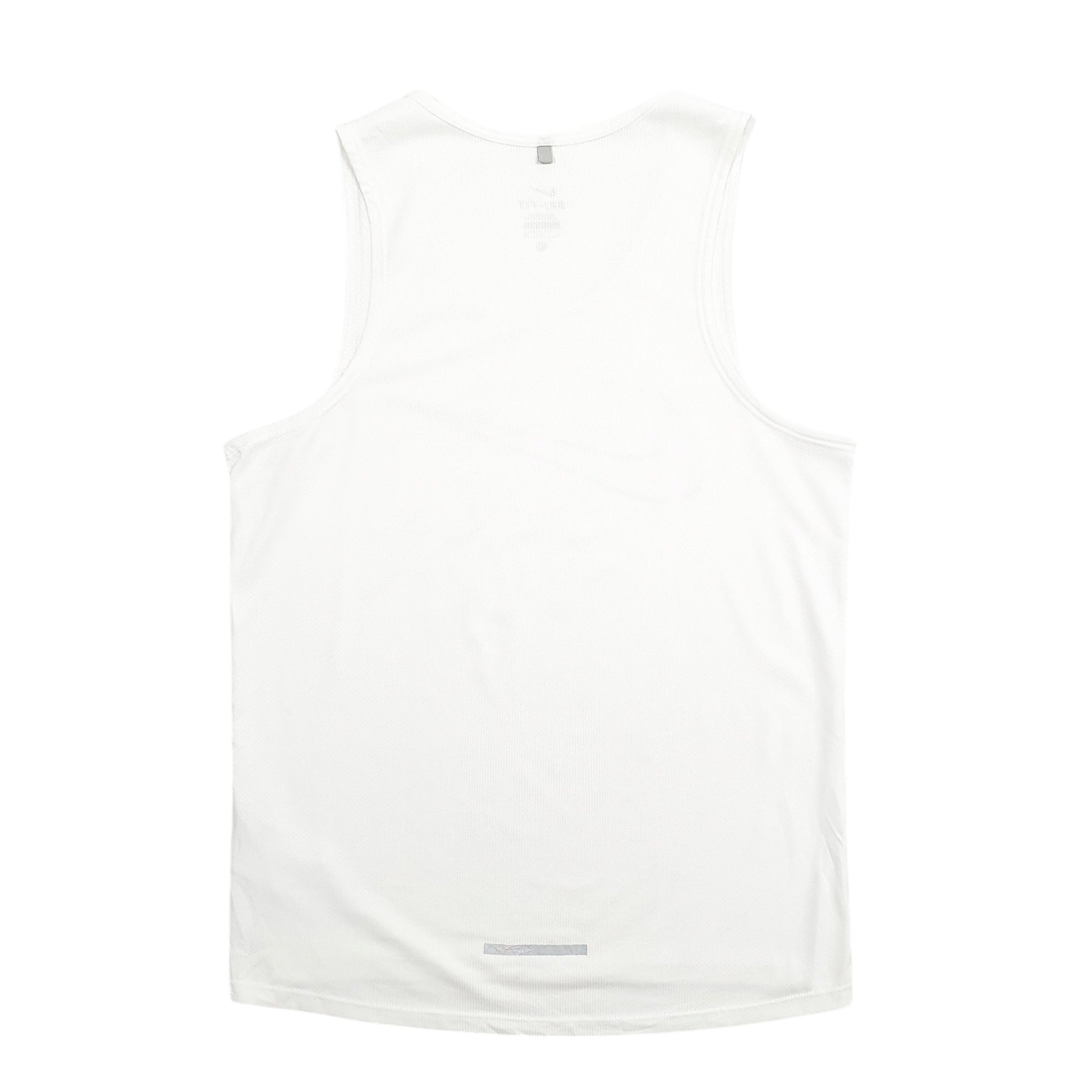 Mens White Nike Dri-Fit Short Sleeve T Shirt