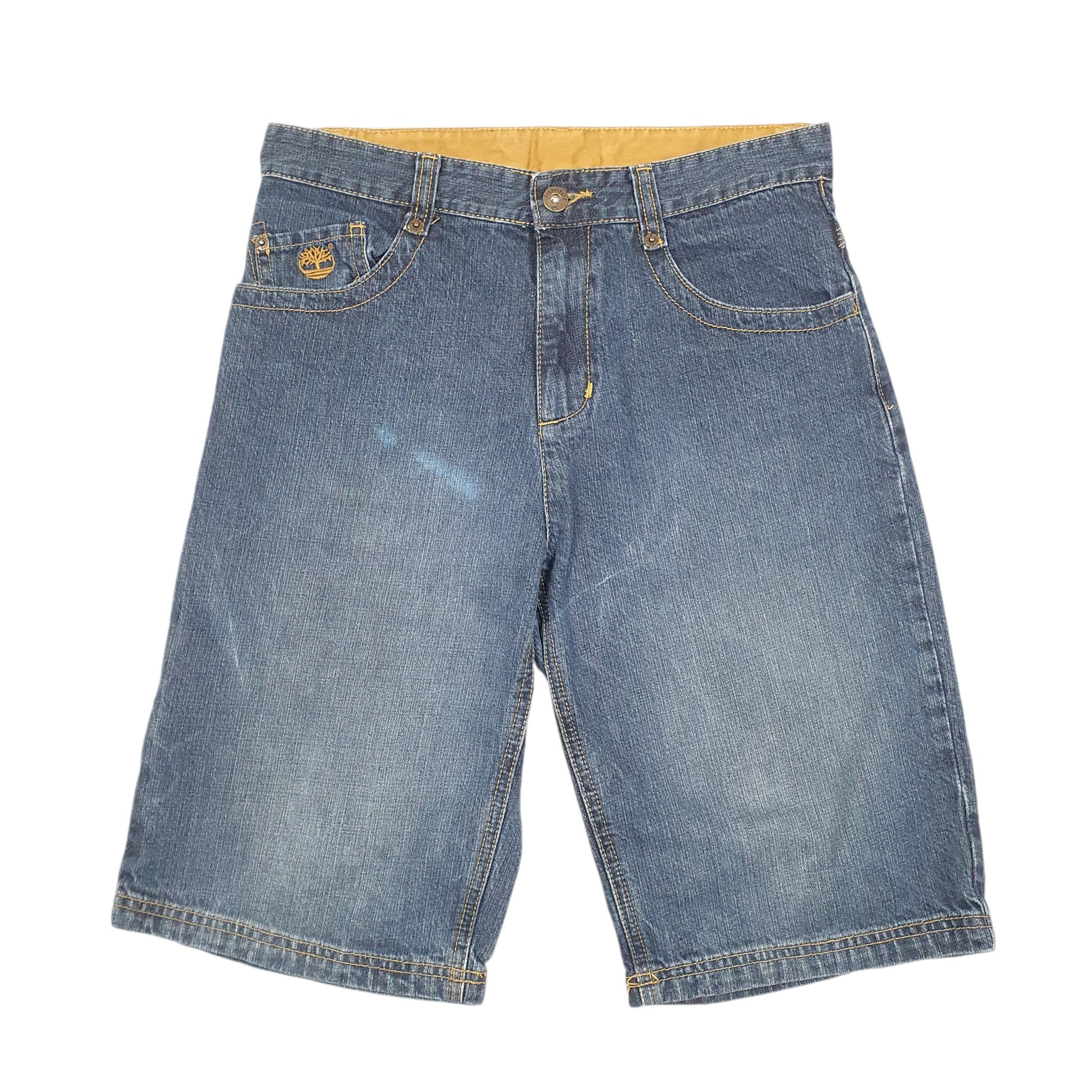 Mens Blue Timberland Jorts Jean Denim Shorts