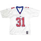 Mens White Reebok New York Giant NFL Football Jersey Sehorn Short Sleeve T Shirt