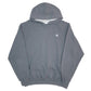 Mens Grey Champion  Hoodie Jumper