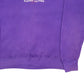 Mens Purple Timberland Vintage Rugged Leather Eagle Made In USA Crewneck Jumper