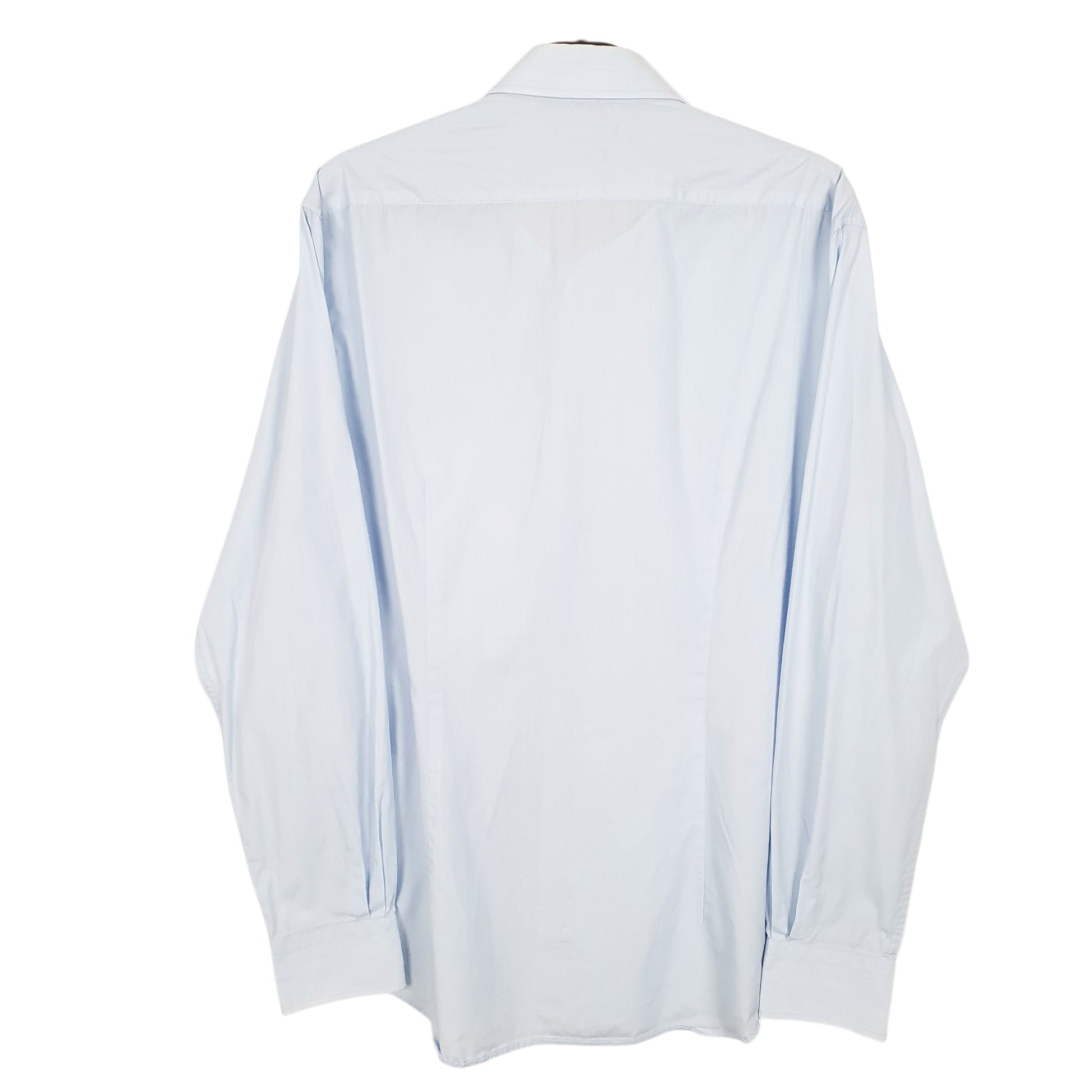 Mens Blue Tommy Hilfiger Fitted Long Sleeve Shirt