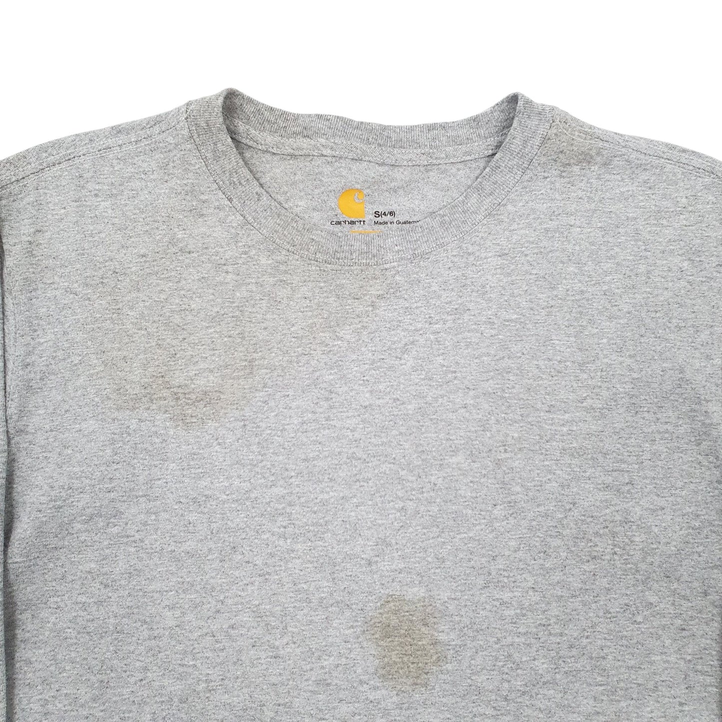 Womens Grey Carhartt  Long Sleeve T Shirt