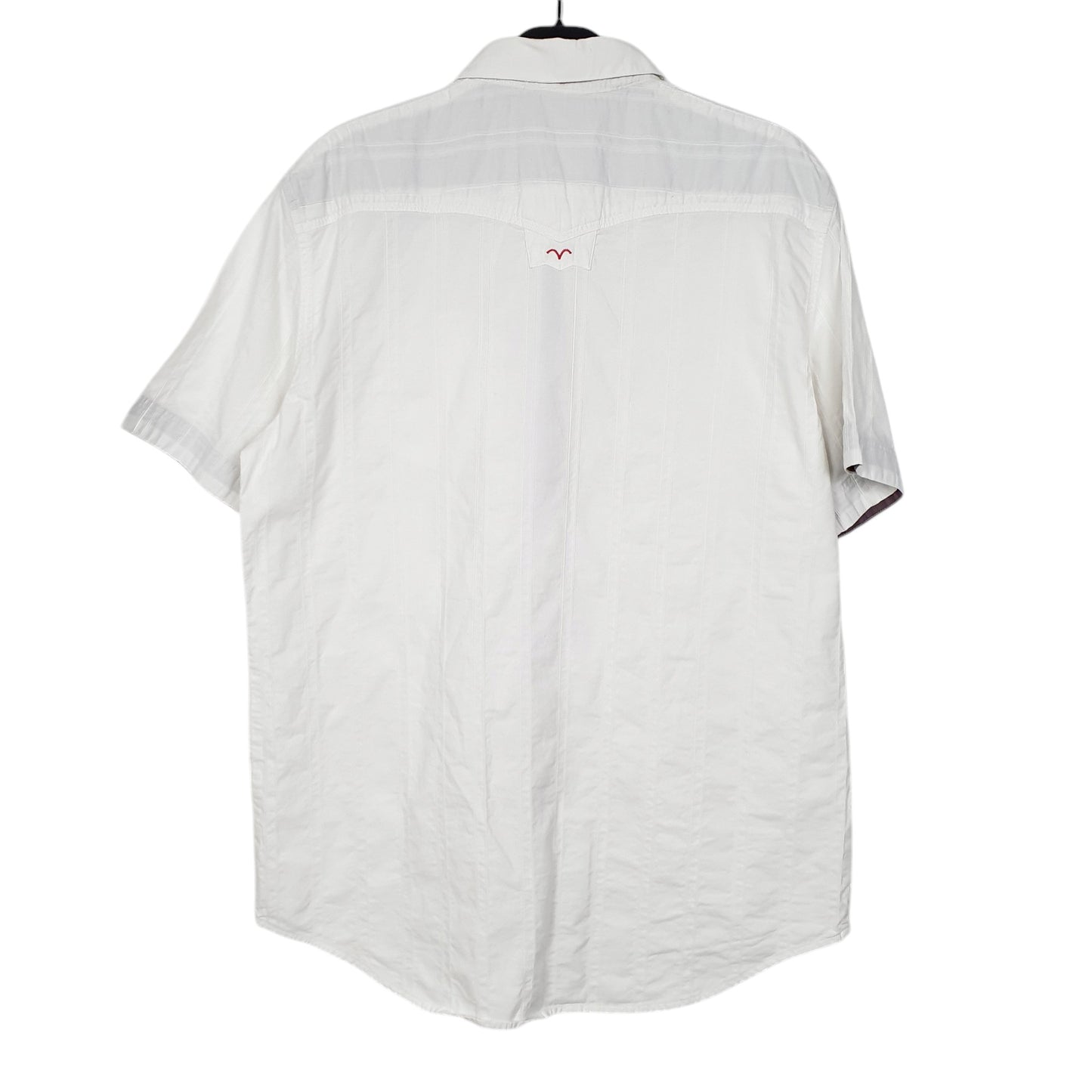 Mens White Levis Red Tab Short Sleeve Shirt