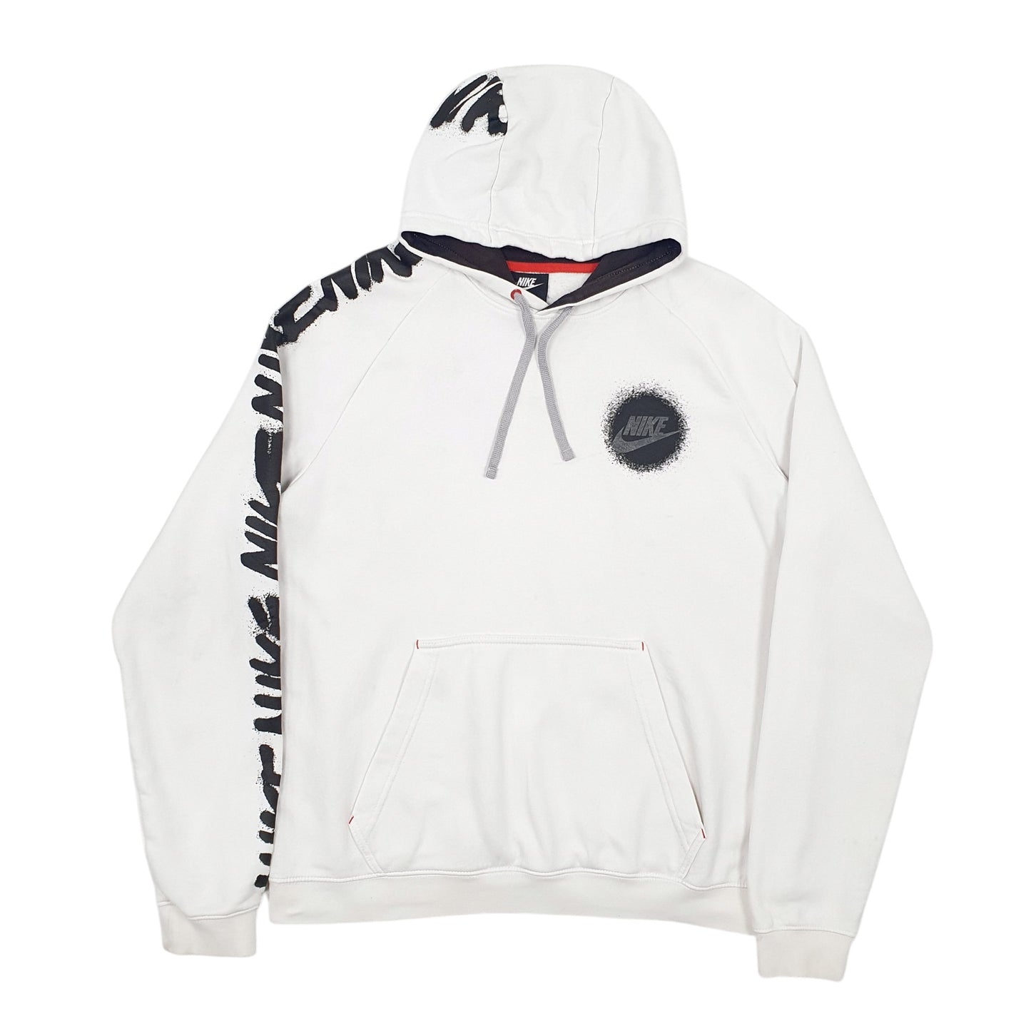 Mens White Nike Air Hoodie Jumper