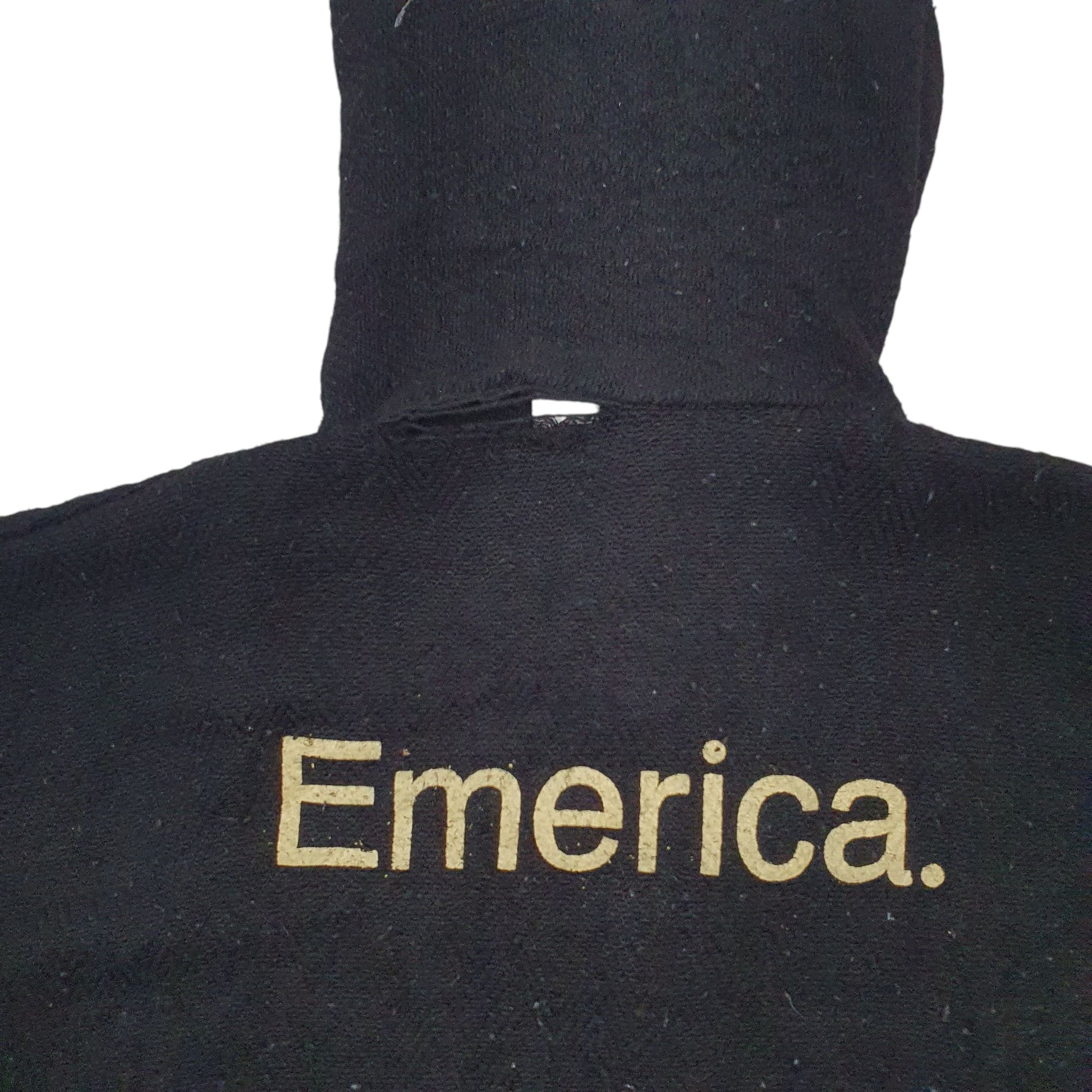 Mens Black Emerica  Hoodie Jumper