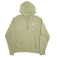 Mens Green Nike  Hoodie Jumper