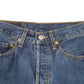 Womens Blue Levis 501 Jorts Hot Pants Denim Shorts