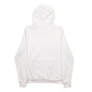 Womens White Puma Spellout Hoodie Jumper