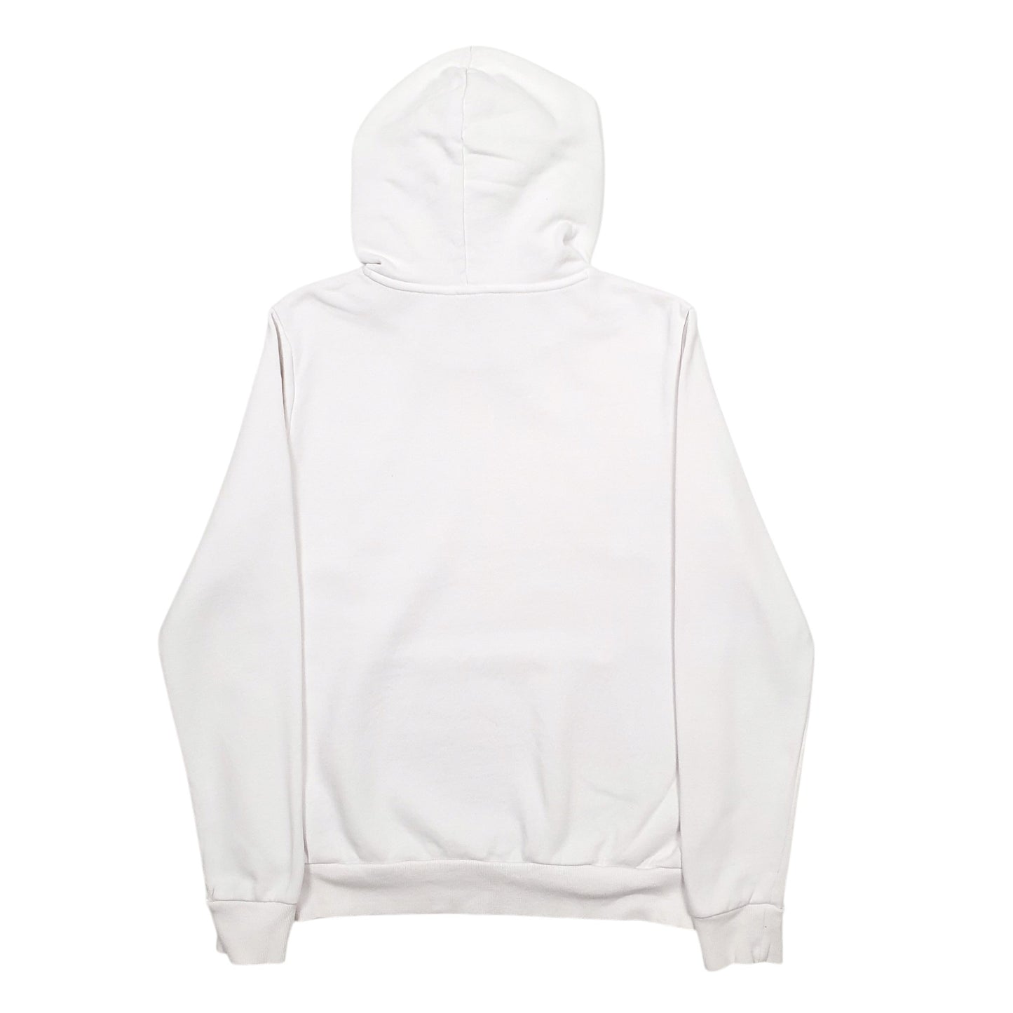 Womens White Puma Spellout Hoodie Jumper