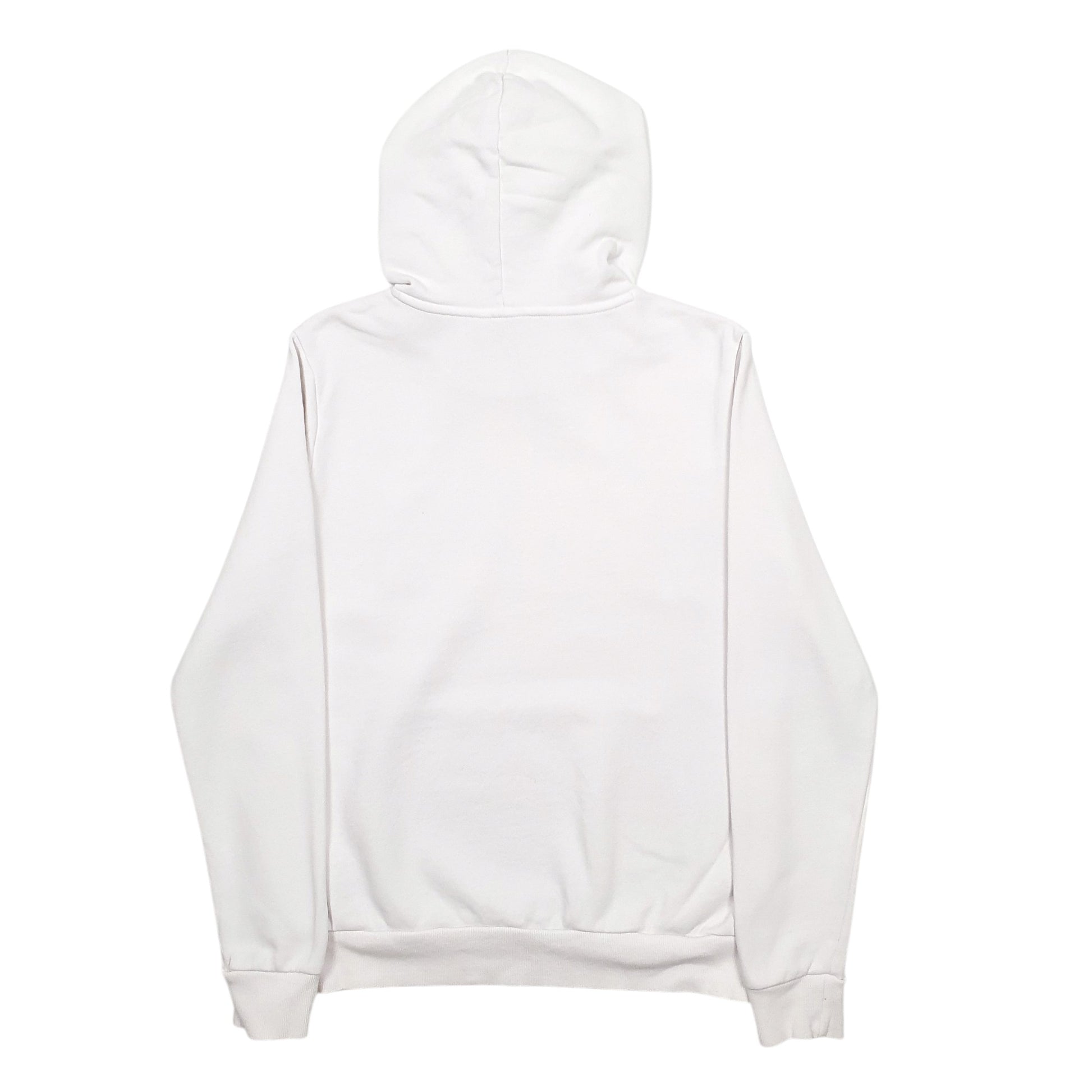 Womens White Puma Spellout Hoodie Jumper