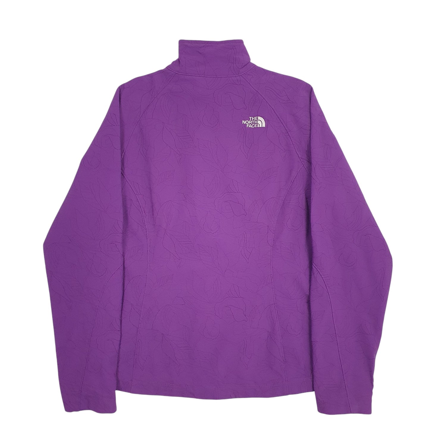 Womens Purple The North Face  Crewneck Coat