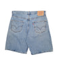 Mens Blue Levis Denim Jeans Jorts Denim Shorts