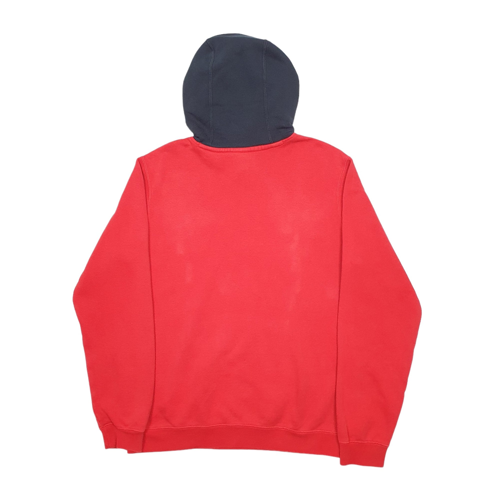 Mens Red Nike Just Do It Hoodie Jumper