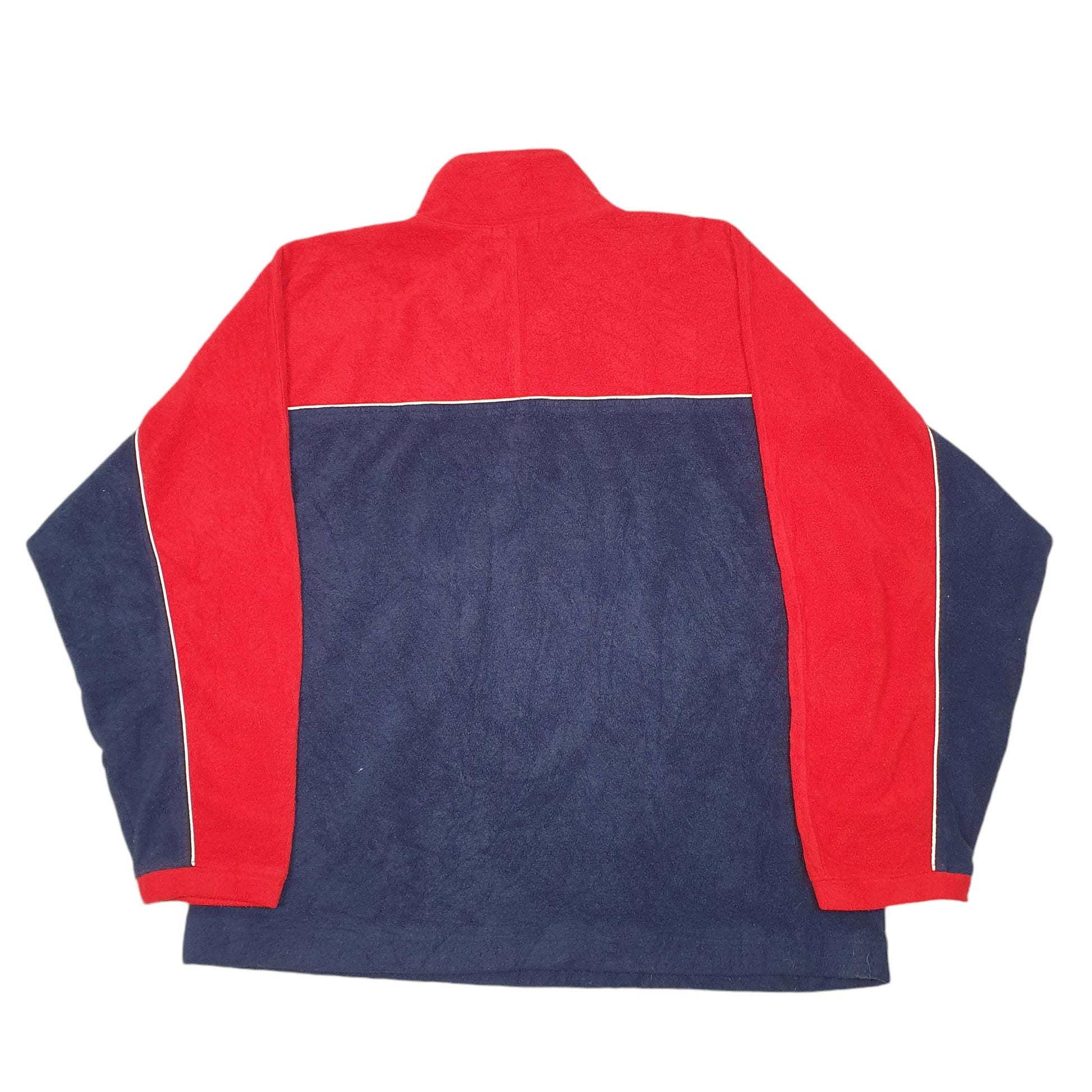 Mens Navy Fila  Quarter Zip Jumper