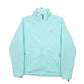 Womens Green The North Face Polartec Full Zip Jumper