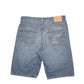Mens Blue Levis Denim Jeans Jorts 569 Denim Shorts