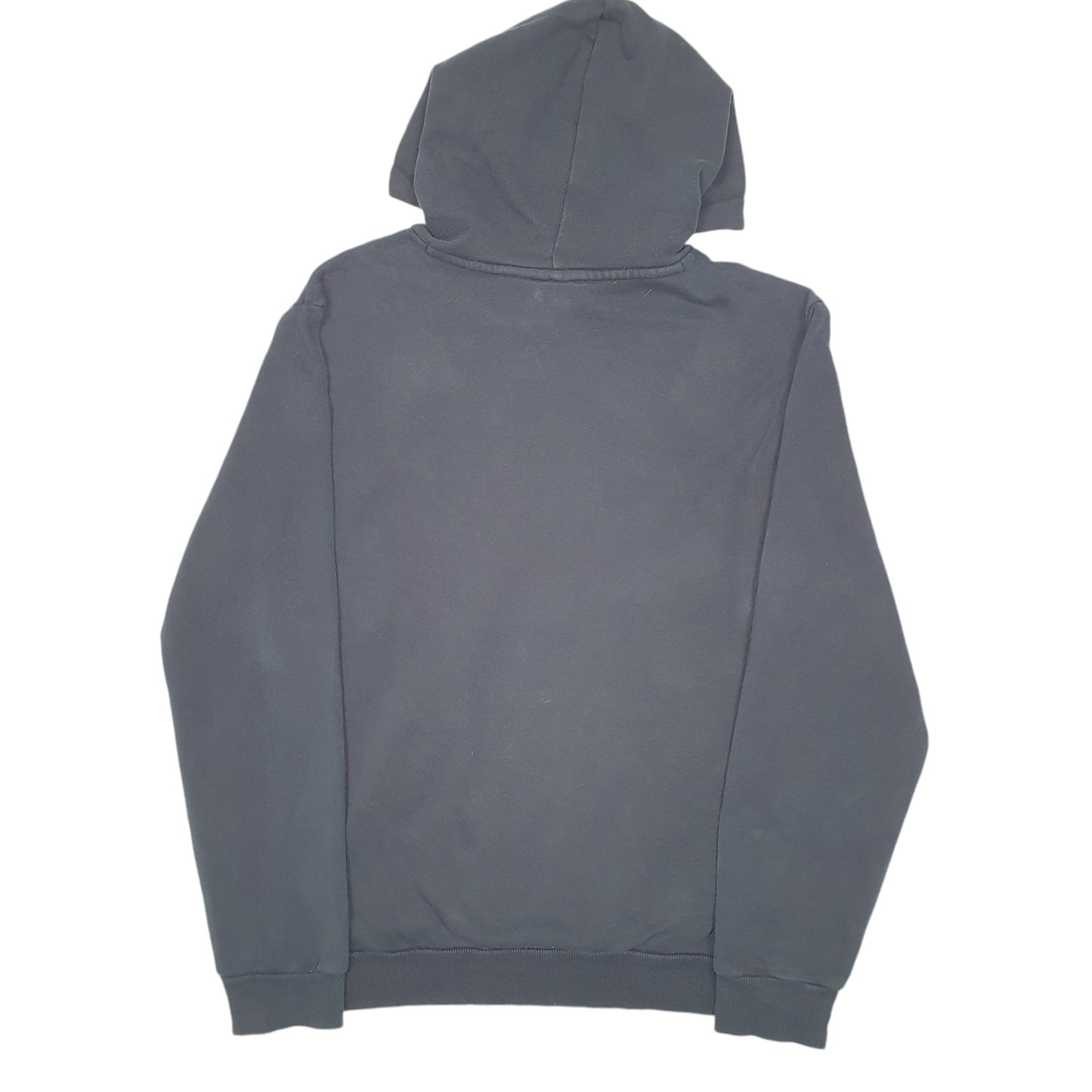 Mens Black Puma Spellout Hoodie Jumper