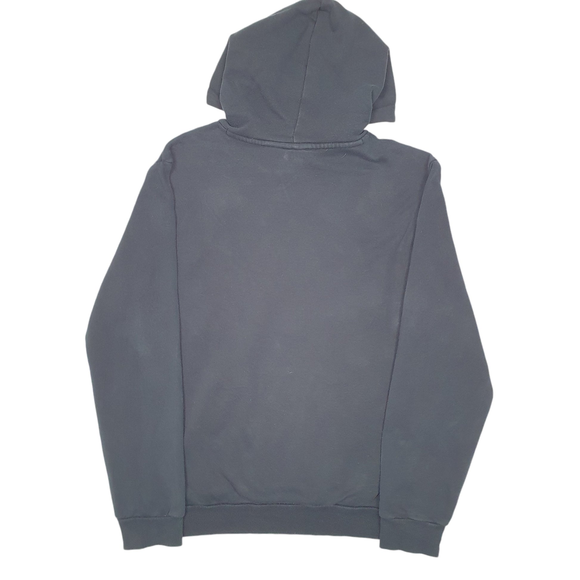 Mens Black Puma Spellout Hoodie Jumper